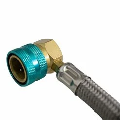 New 😀 ZeroR® Top Off Kit #1 - Genuine 8oz HFO-R1234YF Refrigerant (1 Can) & Premium HD 36" Tap With Gauge 🎉 -ZeroR-shop 31KgTe7PD8S