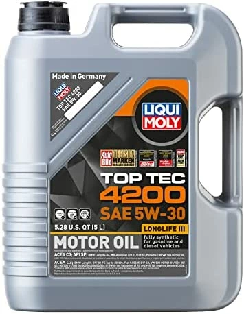 Discount π (2011) Top Tec 4200 SAE 5W-30 Longlife Motor Oil - 5 Liter π 4 Discount π (2011) Top Tec 4200 SAE 5W-30 Longlife Motor Oil - 5 Liter π - Image 2