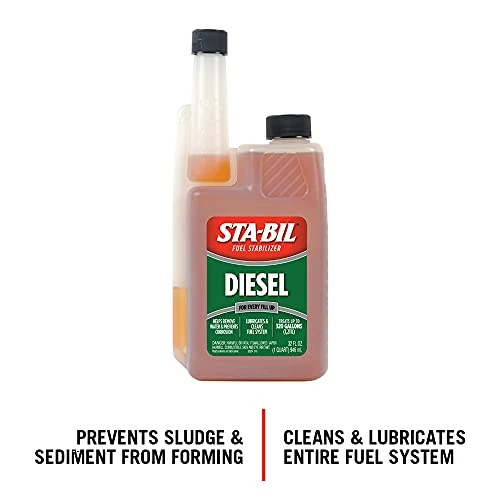 Coupon 😉 STA-BIL (22254) Diesel Fuel Stabilizer And Performance Improver - Keeps Diesel Fuel Fresh For Up To 12 Months - Lubricates And Cleans The Fuel System - Treats 320 Gallons, 32 Fl. Oz. , Orange ❤️ 4 Coupon 😉 STA-BIL (22254) Diesel Fuel Stabilizer And Performance Improver - Keeps Diesel Fuel Fresh For Up To 12 Months - Lubricates And Cleans The Fuel System - Treats 320 Gallons, 32 Fl. Oz. , Orange ❤️ - Image 2