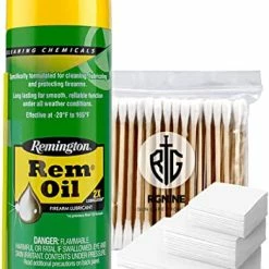 Coupon 🔔 Rem Oil Spray Gun Oil And Cleaner Complete Kit - 4oz Gun Lube Oil Rem Oil Spray With Wipes And Swabs - Rem Oil Aerosol Cleaning Gun Spray Oil 4oz + Gun Cleaner Patches 40pcs + Cleaning Swabs 100pcs 😀