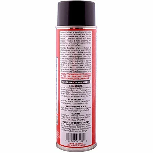 Top 10 โ Corrosion Technologies 90102 (16 Oz Aerosol) โ Multi-Purpose Lubricant, Penetrant, Rust And Corrosion Preventative | Industrial Strength | Marine Grade | Cleans Lubricates Protect ๐ 3 Top 10 โ Corrosion Technologies 90102 (16 Oz Aerosol) โ Multi-Purpose Lubricant, Penetrant, Rust And Corrosion Preventative | Industrial Strength | Marine Grade | Cleans Lubricates Protect ๐