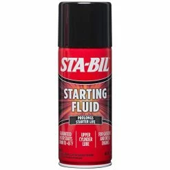 Hot Sale 💯 STA-BIL Starting Fluid - Prolongs Starter Life - Upper Cylinder Lube - For Gasoline And Diesel Engines - Guaranteed Faster Starts Down To -65°F, 11 Oz (22004), Pack Of 6 ✔️