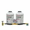 Brand new ❤️ ZeroR® Top Off Kit #2 - Genuine 8oz HFO-R1234yf Refrigerant (2 Cans) & HD Brass Can Tap With Gauge 🤩 2 Brand new ❤️ ZeroR® Top Off Kit #2 - Genuine 8oz HFO-R1234yf Refrigerant (2 Cans) & HD Brass Can Tap With Gauge 🤩 -ZeroR-shop 41B6V1IctvS