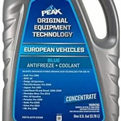 Cheapest 😍 PEAK OET Extended Life Blue 50/50 Prediluted Antifreeze/Coolant For European Vehicles, 1 Gal 🎁 -ZeroR-shop 41JsRUnBStL. AC