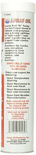 Best reviews of ⌛ Lucas Oil 10005 Red 'N' Tacky Grease - 14 Oz 😉 4 Best reviews of ⌛ Lucas Oil 10005 Red 'N' Tacky Grease - 14 Oz 😉 - Image 2