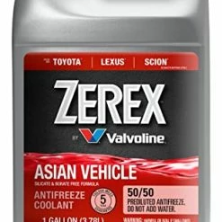 New π Zerex Asian Vehicle Red Silicate And Borate Free 50/50 Prediluted Ready-to-Use Antifreeze/Coolant 1 GA π€©