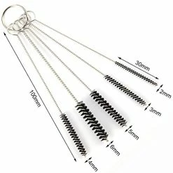 Best reviews of ⌛ Set Of 6 Carburetors Carbon Dirt Jet Remove Cleaner, 39 Pieces Wire Torch Tip Cleaner Tool, 30 Pieces Needles And 15 Pieces Brushes Cleaning Tool Kit For Motorcycle Moped Welder Carb Spray Gun Cleaner 👍 -ZeroR-shop 41e4oKimXJL