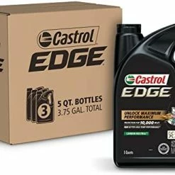 Budget 🌟 03128C Edge High Mileage 5W-30 Advanced Full Synthetic Motor Oil, 5 Qu 🎁 -ZeroR-shop 41fZe5oL0uL. AC