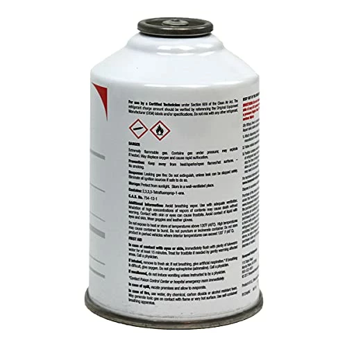 Cheapest ❤️ ZeroR® R1234YF Refrigerant Top Off Kit #3 - Genuine HFO-1234YF 8oz Cans & 36" HD Hose, Tap &Gauge 🧨 5 Cheapest ❤️ ZeroR® R1234YF Refrigerant Top Off Kit #3 - Genuine HFO-1234YF 8oz Cans & 36" HD Hose, Tap &Gauge 🧨 - Image 3