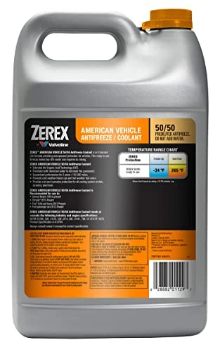 Best Sale π Zerex American Vehicle 50/50 Prediluted Ready-to-Use Antifreeze/Coolant 1 GA β 4 Best Sale π Zerex American Vehicle 50/50 Prediluted Ready-to-Use Antifreeze/Coolant 1 GA β - Image 2