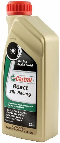 Brand new 🤩 Castrol React SRF Racing ALL78115 Brake Fluid ❤️ 3 Brand new 🤩 Castrol React SRF Racing ALL78115 Brake Fluid ❤️