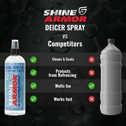 Wholesale ๐งจ SHINE ARMOR Deicer Spray For Car Windshield Windows Wipers And Mirrors Quickly And Easily Melts Ice Frost And Snow With Minimal Scraping Improve Visibility 16 Fl Oz ๐ 13 Wholesale ๐งจ SHINE ARMOR Deicer Spray For Car Windshield Windows Wipers And Mirrors Quickly And Easily Melts Ice Frost And Snow With Minimal Scraping Improve Visibility 16 Fl Oz ๐ -ZeroR-shop 41kjA0QWSkL