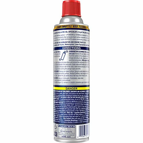 Flash Sale 🤩 WD-40 Specialist Carb/Throttle Body & Parts Cleaner, 13.5 OZ ⭐ 5 Flash Sale 🤩 WD-40 Specialist Carb/Throttle Body & Parts Cleaner, 13.5 OZ ⭐ - Image 3