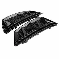 Cheap ✔️ Fog Light Cover A4 B9-2pcs For S4 Style Glossy Black Front Bumper Fog Light Grilles For Audi A4 B9 2017-2018 😉 13 Cheap ✔️ Fog Light Cover A4 B9-2pcs For S4 Style Glossy Black Front Bumper Fog Light Grilles For Audi A4 B9 2017-2018 😉 -ZeroR-shop 41mrXNI0IbL