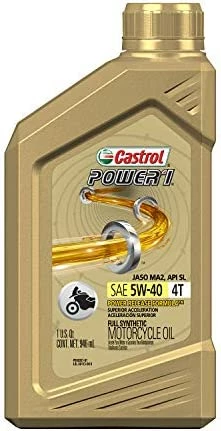 Outlet 🤩 Castrol 06113 Power1 4T 5W-40 Synthetic Motorcycle Oil, 1 Quart Bottle, 6 Pack 🌟 8 Outlet 🤩 Castrol 06113 Power1 4T 5W-40 Synthetic Motorcycle Oil, 1 Quart Bottle, 6 Pack 🌟 - Image 6