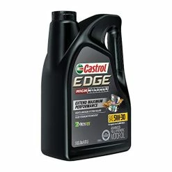 Budget π 03128C Edge High Mileage 5W-30 Advanced Full Synthetic Motor Oil, 5 Qu π