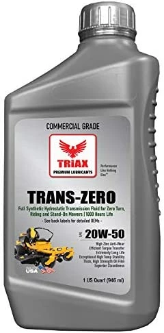 Deals ๐งจ RIAX Trans Zero 20W-50 Full Synthetic Hydro-Static Transmission Oil For Zero-Turn Mowers (1 Quart) ๐ 8 Deals ๐งจ RIAX Trans Zero 20W-50 Full Synthetic Hydro-Static Transmission Oil For Zero-Turn Mowers (1 Quart) ๐ - Image 6