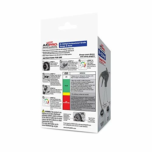 Flash Sale ๐ InterDynamics Certified AC Pro Car Air Conditioner R1234YF Refrigerant Gauge And Hose, Reusable AC Recharge Kit, 24 In, Pack Of 4, CERTYF102-4-4PK โ 4 Flash Sale ๐ InterDynamics Certified AC Pro Car Air Conditioner R1234YF Refrigerant Gauge And Hose, Reusable AC Recharge Kit, 24 In, Pack Of 4, CERTYF102-4-4PK โ - Image 2