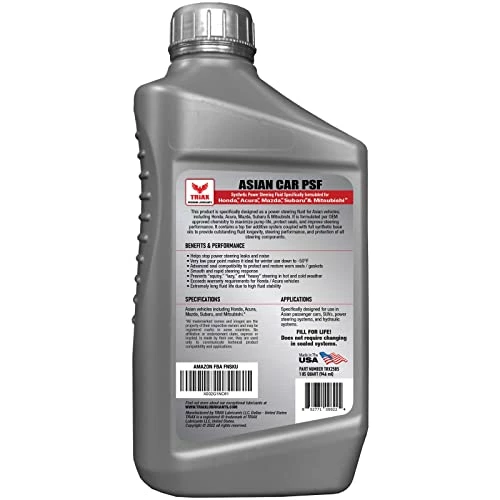 Buy ๐ Asian Car PSF, Synthetic Power Steering Fluid, Compatible With Honda, Acura, Mazda, Subaru, And Mitsubishi, OEM Grade, Fill For Life (2 Quart Pack) ๐ 4 Buy ๐ Asian Car PSF, Synthetic Power Steering Fluid, Compatible With Honda, Acura, Mazda, Subaru, And Mitsubishi, OEM Grade, Fill For Life (2 Quart Pack) ๐ - Image 2