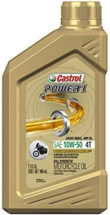 Outlet 🤩 Castrol 06113 Power1 4T 5W-40 Synthetic Motorcycle Oil, 1 Quart Bottle, 6 Pack 🌟 7 Outlet 🤩 Castrol 06113 Power1 4T 5W-40 Synthetic Motorcycle Oil, 1 Quart Bottle, 6 Pack 🌟 - Image 5