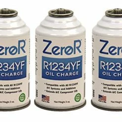Discount ⌛ ZeroR® R1234YF_ Oil Charge Compressor Booster - 3 Cans 👏