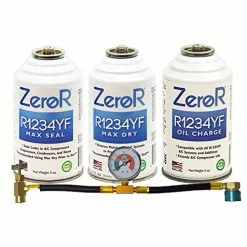 ZeroR-shop 9 Best Sale 🥰 ZeroR Repair Kit For R1234YF Refrigerant AC Systems | Max Seal, Max Dry & Oil Charge 😉