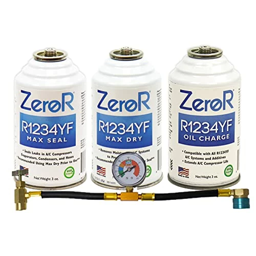 Best Sale ๐ฅฐ ZeroR Repair Kit For R1234YF Refrigerant AC Systems | Max Seal, Max Dry & Oil Charge ๐ 3 Best Sale ๐ฅฐ ZeroR Repair Kit For R1234YF Refrigerant AC Systems | Max Seal, Max Dry & Oil Charge ๐