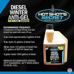 Outlet 🔥 Hot Shot's Secret Diesel Winter Anti-Gel – 7-in-1 Diesel Fuel Additive – Prevents Gelling And Fuel Line Freeze-Ups – Boosts Cetane – Cleans Injectors – Improves Performance – 16 Oz 💯 -ZeroR-shop 51GhCtvlwBS