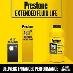 Best Pirce 🎉 Prestone AS400 DOT 3 Synthetic Brake Fluid - 12 Oz 😉 -ZeroR-shop 51KYSbilnUL