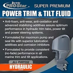 Buy ❤️ Power Trim & Tilt Fluid - Formulated For Maximum Pump And Seal Life With Special Anti-Wear, Anti-Foam Additives, Superior Lubrication Additives And Corrosion Inhibitors 🧨 9 Buy ❤️ Power Trim & Tilt Fluid - Formulated For Maximum Pump And Seal Life With Special Anti-Wear, Anti-Foam Additives, Superior Lubrication Additives And Corrosion Inhibitors 🧨 -ZeroR-shop 51Lr8vLDkjL