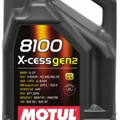 Hot Sale 😍 109776 8100 X-Cess Gen2 5W-40 Motor Oil 5-Liter Bottle ❤️