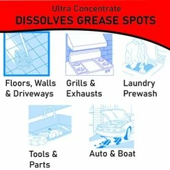Coupon ❤️ Ginal 32 Oz Cleaner/Degreaser - Dissolve Grease Oil And Heavy-Duty Stains 👍 -ZeroR-shop 51Us5bDOGRL