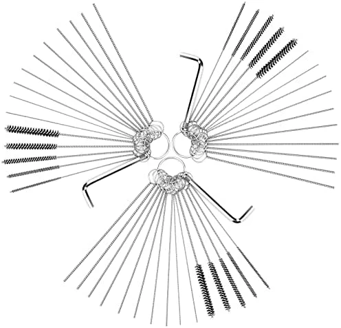 Buy π Set Of 4 Carburetor Carbon Dirt Jet Remove Cleaner 26 Cleaning Wires Set + 20 Cleaning Needles + 10 Nylon Brushes Tool Kit For Motorcycle ATV Moped Welder Carb Chainsaw Spray Guns Torch Tips π 12 Buy π Set Of 4 Carburetor Carbon Dirt Jet Remove Cleaner 26 Cleaning Wires Set + 20 Cleaning Needles + 10 Nylon Brushes Tool Kit For Motorcycle ATV Moped Welder Carb Chainsaw Spray Guns Torch Tips π - Image 10