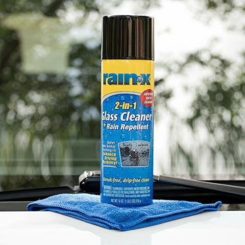 Cheap π Rain-X 5080233 2-In-1 Glass Cleaner Plus Rain Repellent, 18 Ounce , BLUE 𧨠5 Cheap π Rain-X 5080233 2-In-1 Glass Cleaner Plus Rain Repellent, 18 Ounce , BLUE 𧨠- Image 3