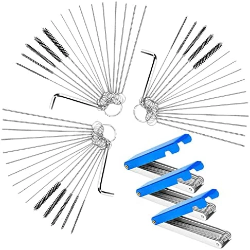 Buy π Set Of 4 Carburetor Carbon Dirt Jet Remove Cleaner 26 Cleaning Wires Set + 20 Cleaning Needles + 10 Nylon Brushes Tool Kit For Motorcycle ATV Moped Welder Carb Chainsaw Spray Guns Torch Tips π 11 Buy π Set Of 4 Carburetor Carbon Dirt Jet Remove Cleaner 26 Cleaning Wires Set + 20 Cleaning Needles + 10 Nylon Brushes Tool Kit For Motorcycle ATV Moped Welder Carb Chainsaw Spray Guns Torch Tips π - Image 9