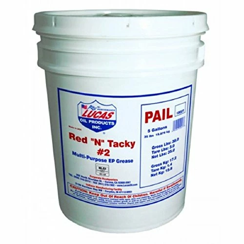 Best Pirce π₯ Lucas Oil 10027-Pk1 Red 'N' Tacky Grease 35 Lb π₯ 3 Best Pirce π₯ Lucas Oil 10027-Pk1 Red 'N' Tacky Grease 35 Lb π₯