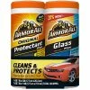 Best Pirce 🎁 Protectant Wipes And Glass Wipes By Armor All, Car Cleaning Wipes And Car Glass Wipes, 30 Count Each, 2 Pack 🔥 -ZeroR-shop 51duAmXL2XL