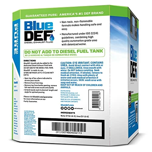 Flash Sale ⌛ BlueDEF Diesel Exhaust Fluid Synthetic Urea Deionized Water 2.5 Gallon (4 Pack) 😀 3 Flash Sale ⌛ BlueDEF Diesel Exhaust Fluid Synthetic Urea Deionized Water 2.5 Gallon (4 Pack) 😀