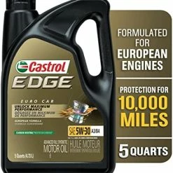 Budget 🌟 03128C Edge High Mileage 5W-30 Advanced Full Synthetic Motor Oil, 5 Qu 🎁 -ZeroR-shop 51iegJKNC2L. AC