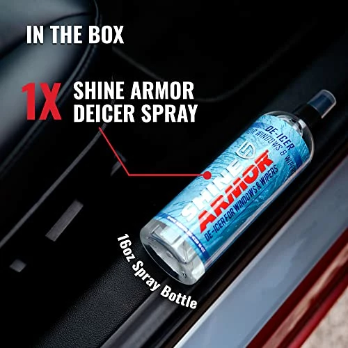 Wholesale ๐งจ SHINE ARMOR Deicer Spray For Car Windshield Windows Wipers And Mirrors Quickly And Easily Melts Ice Frost And Snow With Minimal Scraping Improve Visibility 16 Fl Oz ๐ 4 Wholesale ๐งจ SHINE ARMOR Deicer Spray For Car Windshield Windows Wipers And Mirrors Quickly And Easily Melts Ice Frost And Snow With Minimal Scraping Improve Visibility 16 Fl Oz ๐ - Image 2
