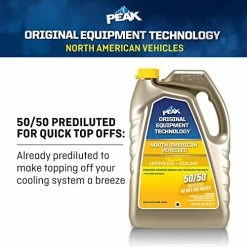 Budget π PEAK OET Extended Life Yellow 50/50 Prediluted Antifreeze/Coolant For North American Vehicles, 1 Gal π 11 Budget π PEAK OET Extended Life Yellow 50/50 Prediluted Antifreeze/Coolant For North American Vehicles, 1 Gal π -ZeroR-shop 51kd4MJkKeL