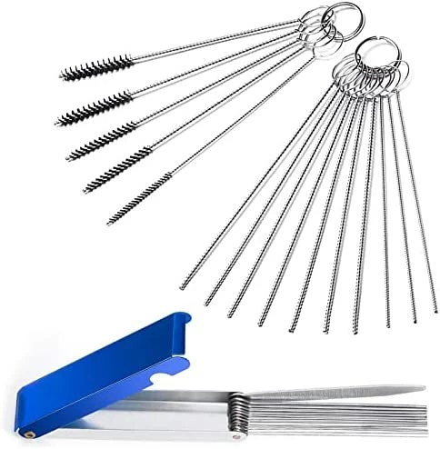 Buy π Set Of 4 Carburetor Carbon Dirt Jet Remove Cleaner 26 Cleaning Wires Set + 20 Cleaning Needles + 10 Nylon Brushes Tool Kit For Motorcycle ATV Moped Welder Carb Chainsaw Spray Guns Torch Tips π 9 Buy π Set Of 4 Carburetor Carbon Dirt Jet Remove Cleaner 26 Cleaning Wires Set + 20 Cleaning Needles + 10 Nylon Brushes Tool Kit For Motorcycle ATV Moped Welder Carb Chainsaw Spray Guns Torch Tips π - Image 7