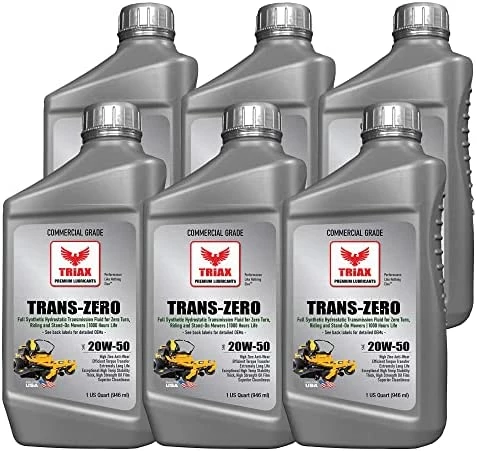 Deals ๐งจ RIAX Trans Zero 20W-50 Full Synthetic Hydro-Static Transmission Oil For Zero-Turn Mowers (1 Quart) ๐ 7 Deals ๐งจ RIAX Trans Zero 20W-50 Full Synthetic Hydro-Static Transmission Oil For Zero-Turn Mowers (1 Quart) ๐ - Image 5