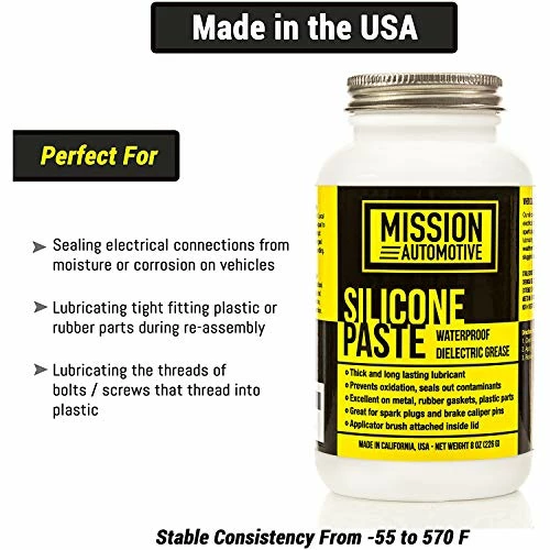 Best deal 🥰 Dielectric Grease / Silicone Paste / Waterproof Marine Grease (8 Oz.) Made In USA- Excellent Silicone Grea 🥰 4 Best deal 🥰 Dielectric Grease / Silicone Paste / Waterproof Marine Grease (8 Oz.) Made In USA- Excellent Silicone Grea 🥰 - Image 2