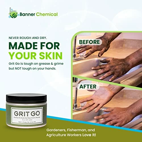 Brand new 😍 Grit Go | Mineral Infused Heavy-Duty Mechanics Hand Paste Soap | Removes Grease, Paint, Tar, Oil, Stains, Odors & MORE | 12 Fl Oz | Over 125 Washes, 417 ✨ 5 Brand new 😍 Grit Go | Mineral Infused Heavy-Duty Mechanics Hand Paste Soap | Removes Grease, Paint, Tar, Oil, Stains, Odors & MORE | 12 Fl Oz | Over 125 Washes, 417 ✨ - Image 3