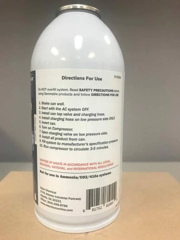 Brand new ๐ Solar Chemical Arctic Air For R-1234yf (2 Case) โ๏ธ 4 Brand new ๐ Solar Chemical Arctic Air For R-1234yf (2 Case) โ๏ธ - Image 2