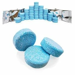 Cheapest ๐คฉ 50 Pcs Car Windshield Washer Fluid Concentrate Tablets,Windshield Wiper Fluid,1 Pack Makes 52.5 Gallons,1 Piece Makes 1.05 Gallons(Winter: Use With De-icer Or Methanol) ๐ฏ