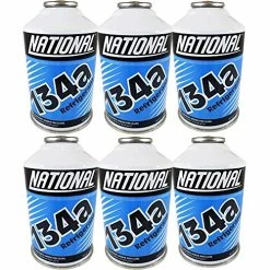 Outlet 🥰 National Refrigerant R134a For MVAC Use In A 12-Ounce Self-Sealing Container, Pack Of 6 💯
