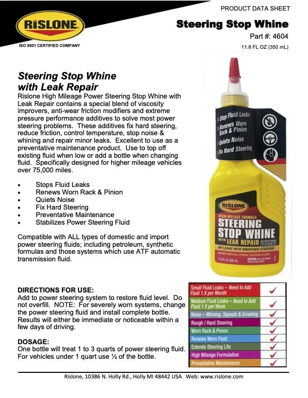 Buy ๐งจ High Mileage Steering Stop Whine With Leak Repair ๐ 5 Buy ๐งจ High Mileage Steering Stop Whine With Leak Repair ๐ - Image 3